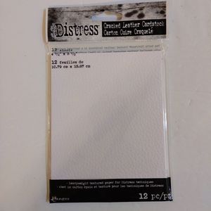 NEW Tim Holtz Distress Cracked Leather Cardstock